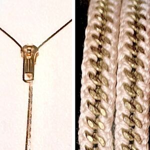 Zipper jewelry wrap bracelet Banana Republic & gorgeous lariat bolo necklace.